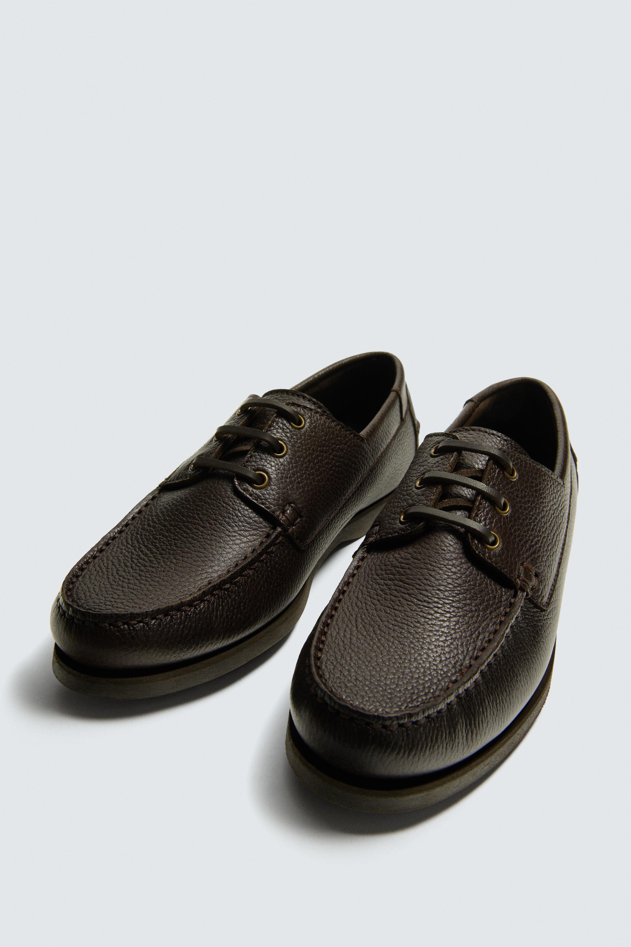 CHAUSSURES BATEAU EN CUIR